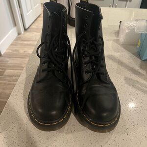 Dr. Martens Black Lace Up Boots